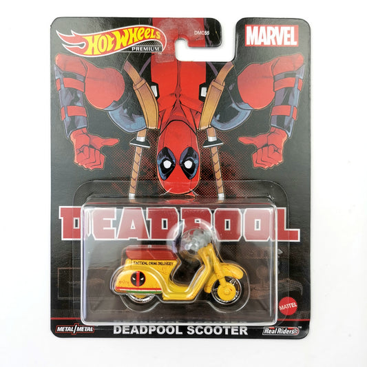 Patinete Deadpool Hot Wheels 1:64 DMC55-9C7K-HCP20 