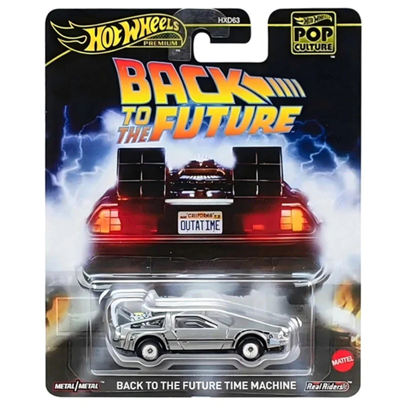 Hot wheels 1:64 Back to the Future Time Machine HXD63-H-JBL65