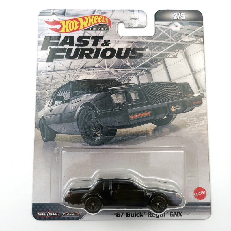 Hot wheels 1:64 87 BUICK REGAL GNX DMC55-9C7J-2-HCP16