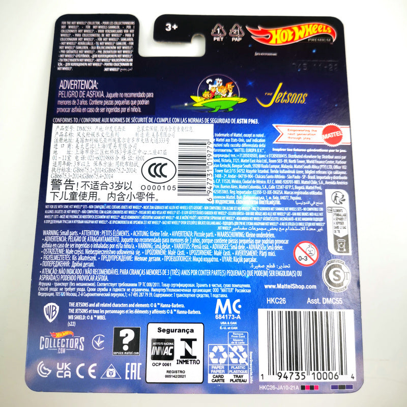 Hot wheels 1:64 THE JETSONS DMC55-9C8N-HKC26