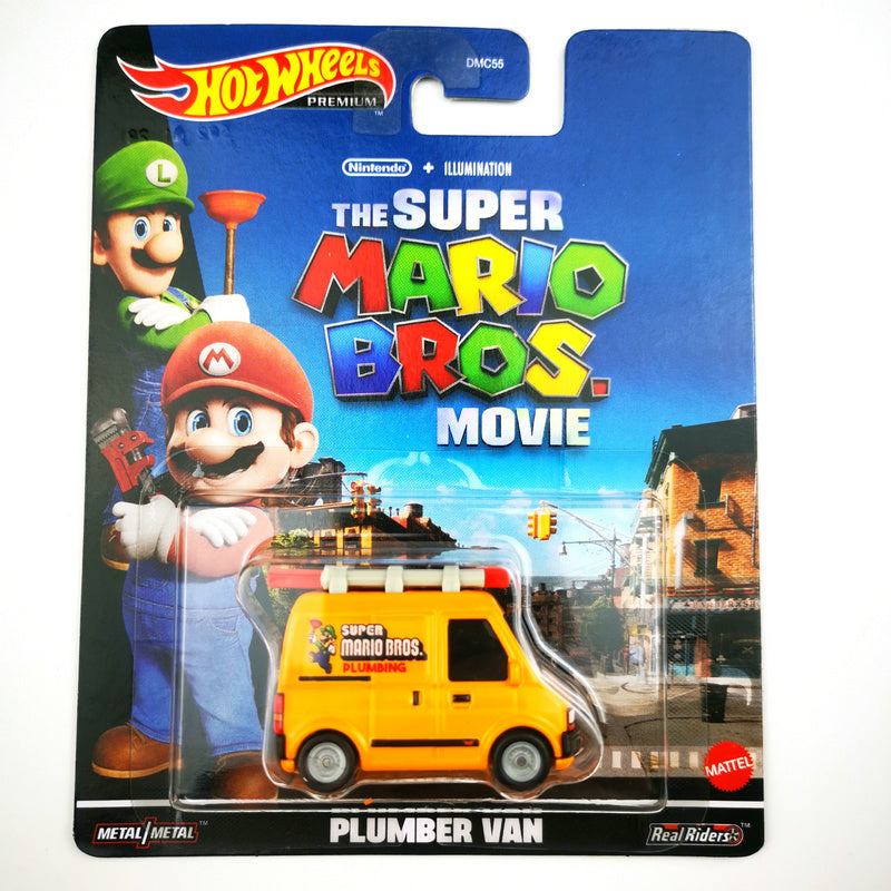 Hot wheels 1:64 PLUMBER DMC55-9C8P-HKC19
