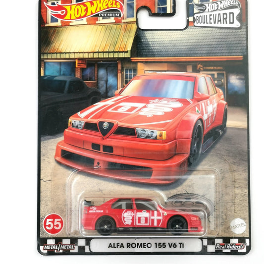 Ruedas calientes 1:64 ALFA ROMEO 155 V6 Ti GJT68-55-HCP34 