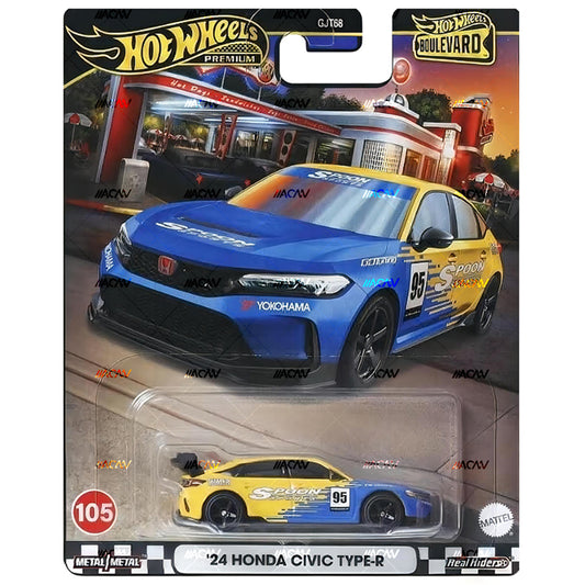 Hot Wheels 1:64 24 Honda Civic Type-R GJT68-105-HRT61 