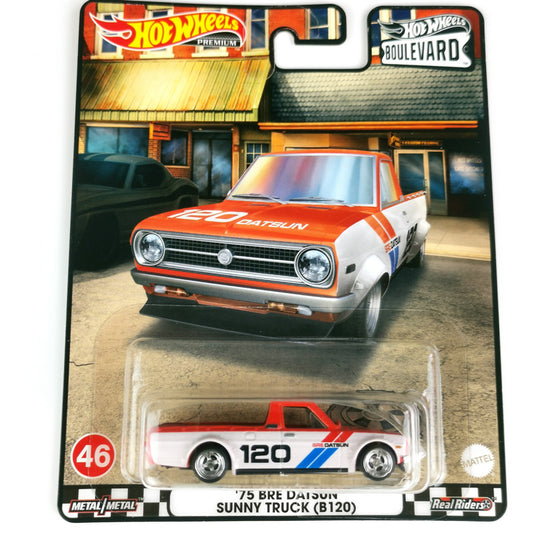 Hot Wheels 1:64 75 BRE DATSUN SUNNY TRUCK B120 GJT68-46-HCR11 
