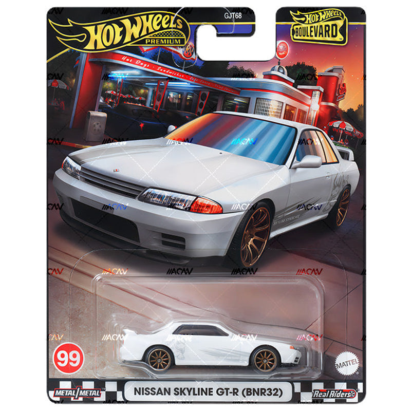Nissan Skyline GT-R (BNR32) GJT68-99-HRT74 (escala 1:64) 