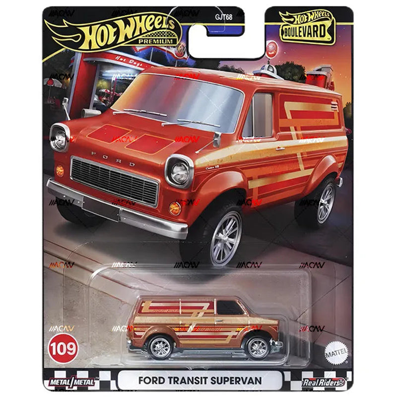 FORD TRANSIT SUPERVAN GJT68-109-HRT76 a escala 1:64 
