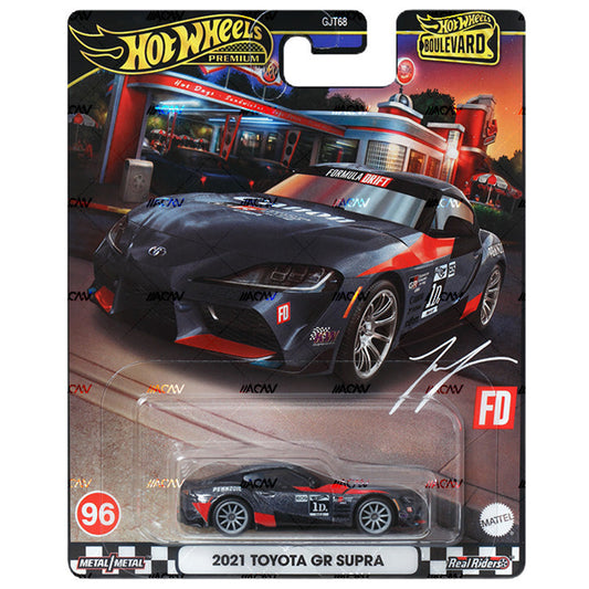 Toyota GR Supra 2021 (GJT68-96-HRT56) a escala 1:64 