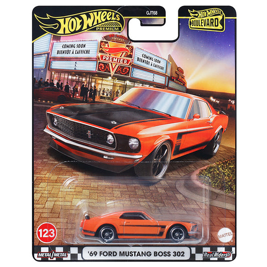 Hot Wheels 1:64 Ford Mustang Boss 302 del 69 GJT68-123-JBL20 