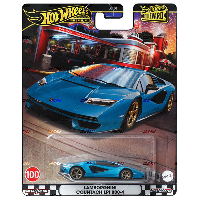 Lamborghini Countach LPI 800-4 GJT68-100-HRT70 a escala 1:64 