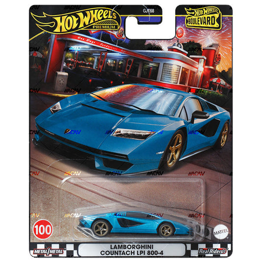 Lamborghini Countach LPI 800-4 GJT68-100-HRT70 a escala 1:64 