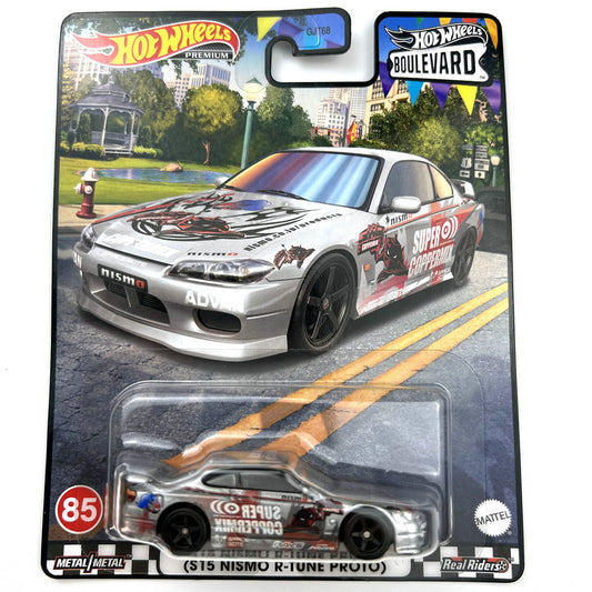 Hot wheels 1:64 NISSAN SILVIA S15 NISMO R-TUNE PROTO GJT68-85-HKF31 