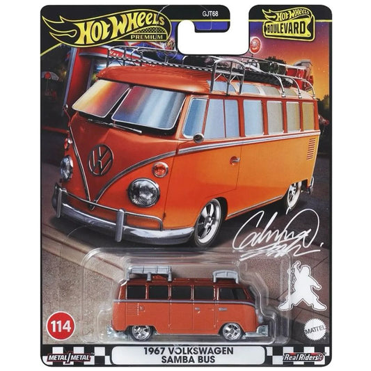 Hot wheels 1:64 1967 Volkswagen Samba Bus GJT68-114-HRT62