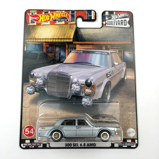 Hot wheels 1:64 MERCEDES-BENZ 300 SEL 6.8 AMG GJT68-54-HCR14