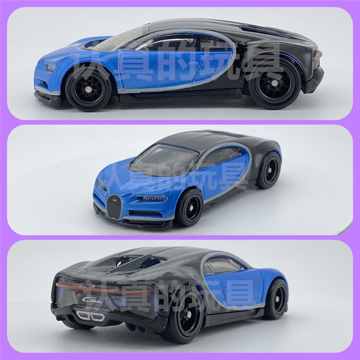 Hot wheels 1:64 CARRY ON+16 BUGATTI CHIRON+KOENIGSEGG AGERA R+McLAREN SPEEDTAIL GMH39-HCR54
