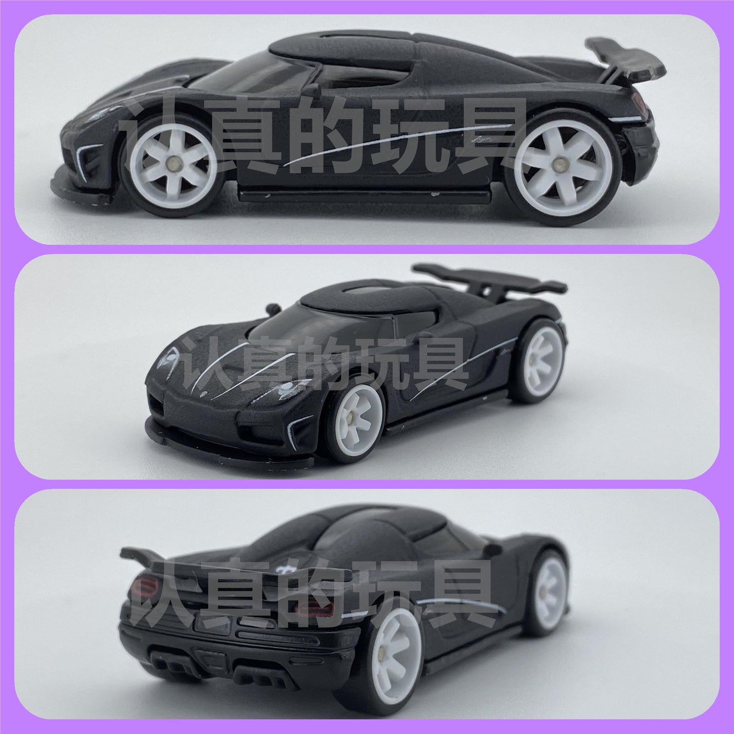 Hot wheels 1:64 CARRY ON+16 BUGATTI CHIRON+KOENIGSEGG AGERA R+McLAREN SPEEDTAIL GMH39-HCR54