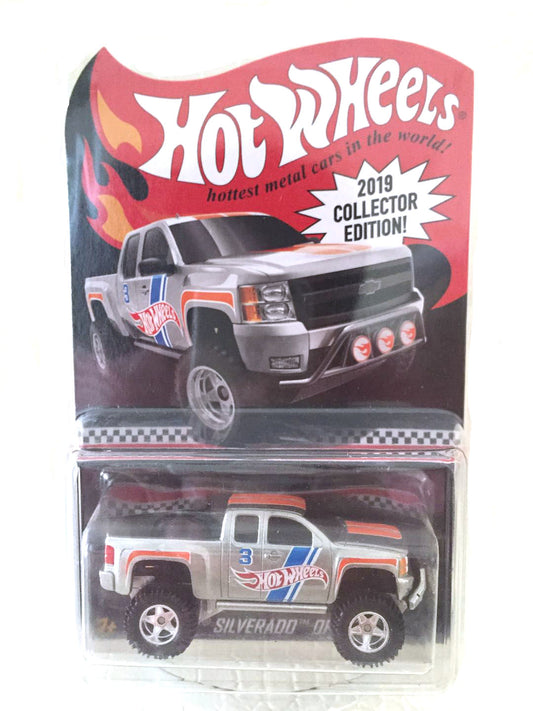 Hot wheels 1:64 CHEVY SILVERADO OFF ROAD 2019-COLLECTOR EDITION-3-FYH03