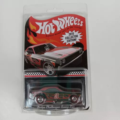 Hot wheels 1:64 Dodge Challenger Funny Car 2015-COLLECTOR EDITION-3-CGH72