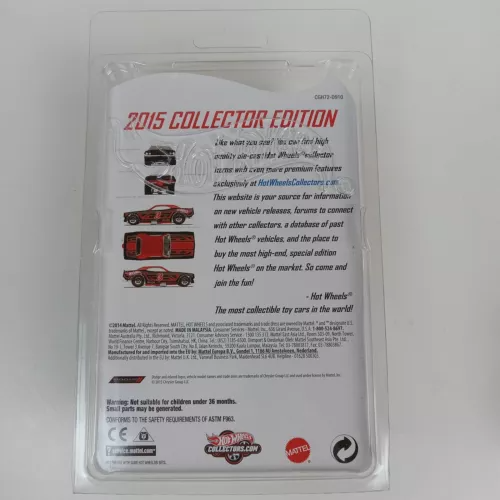 Hot wheels 1:64 Dodge Challenger Funny Car 2015-COLLECTOR EDITION-3-CGH72