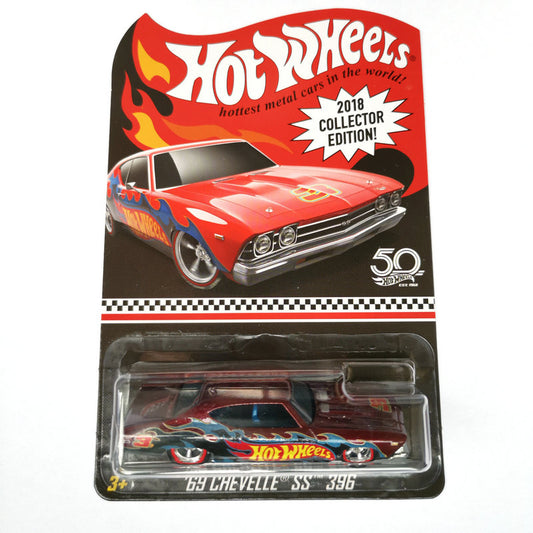 Hot wheels 1:64 69 CHEVELLE SS 396 2018-COLLECTOR EDITION-3-FKF88