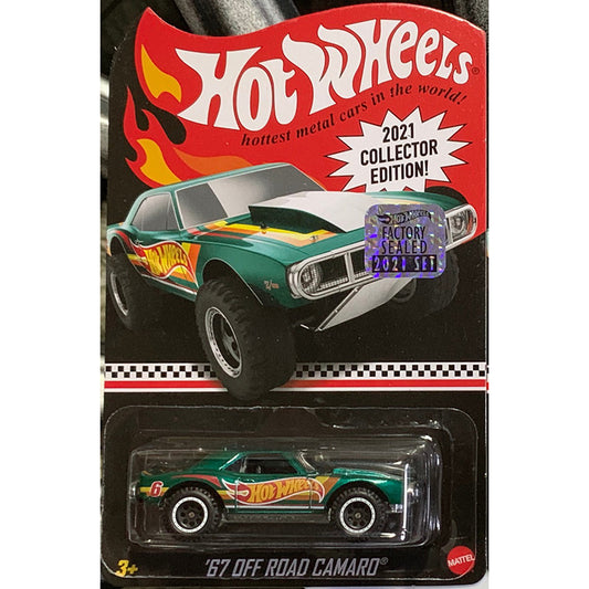 Hot wheels 1:64 67 OFF ROAD CAMARO 2021-COLLECTOR EDITION-6-GTD73