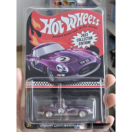 Hot wheels 1:64 JAGUAR LIGHTWEIGHT E-TYPE 2023-COLLECTOR EDITION-2-HKL67