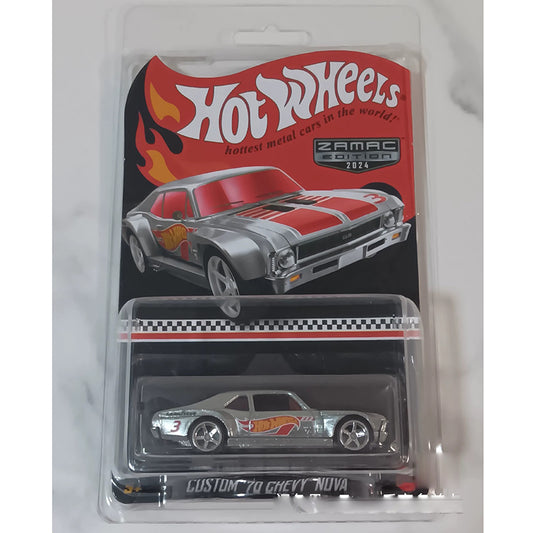 Hot wheels 1:64 CUSTOM 70 CHEVY NOVA 2024-COLLECTOR EDITION-3-HTF91