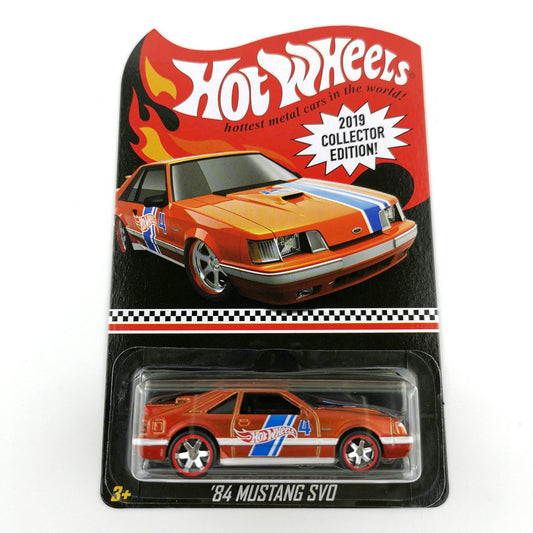 Hot wheels 1:64 84 MUSTANG SVO 2019-COLLECTOR EDITION-4-FYH04