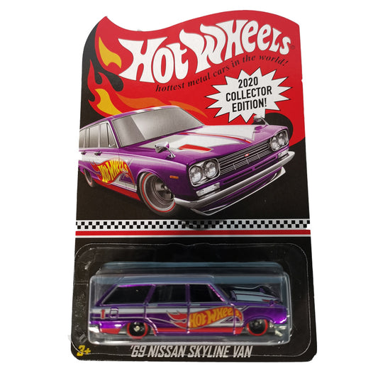 Hot wheels 1:64 69 NISSAN SKYLINE VAN 2020-COLLECTOR EDITION-1-GJJ79