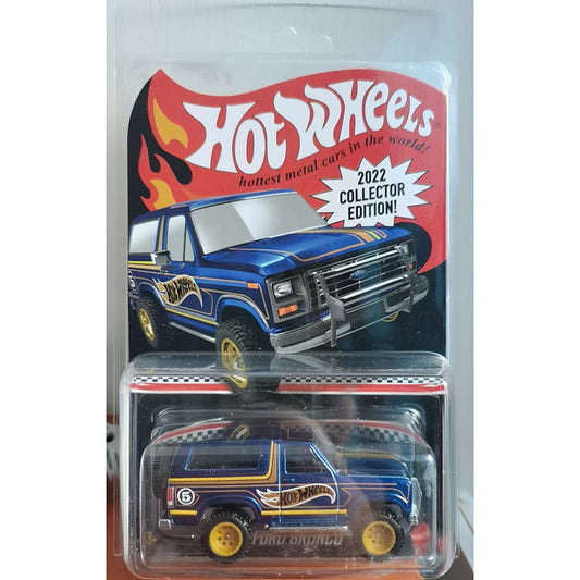 Hot wheels 1:64 85 FORD BRONCO 2022-COLLECTOR EDITION-5-HCR80