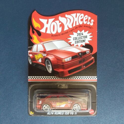 Hot wheels 1:64 ALFA ROMEO 155 V6 Ti 2024-COLLECTOR EDITION-5-HTF96