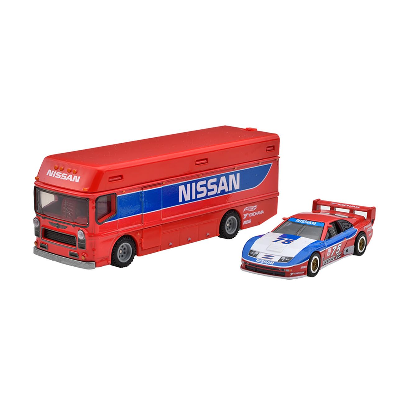 Hot wheels 1:64 Euro Hauler & '94 Nissan 300ZX GTS FLF56-73-HRV44