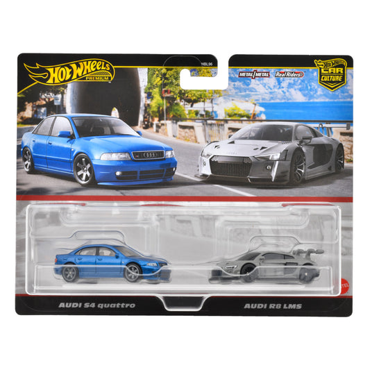 Hot wheels 1:64 Audi S4 quattro & Audi R8 LMS HBL96-JDY82