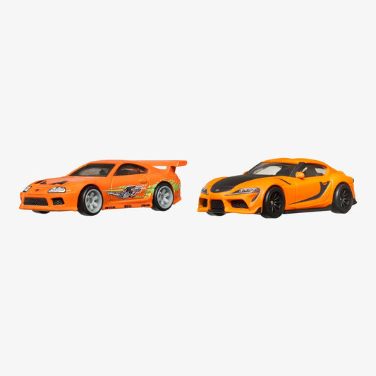 Hot wheels 1:64 21 Toyota GR Supra & Toyota Supra HBL96-HKF54