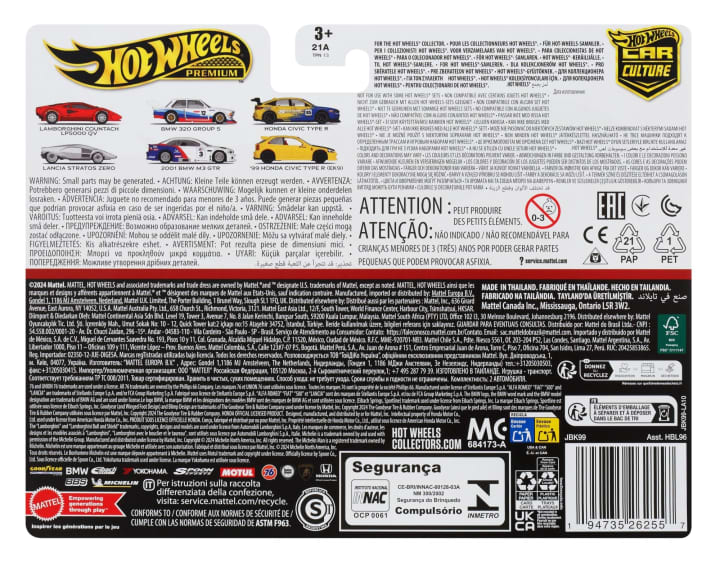 Hot wheels 1:64 BMW 320 Group 5 & 2001 BMW M3 GTR HBL96-JBK99