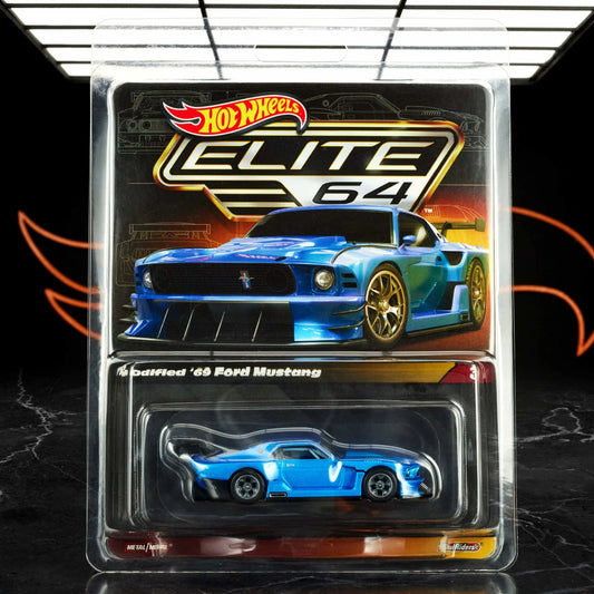 Hot wheels 1:64 Modified ’69 Ford Mustang Elite 64-HGW13