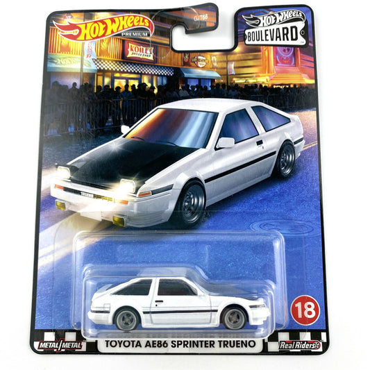 Hot wheels TOYOTA AE86 SPRINTER TRUENO GJT68-18-GJR77