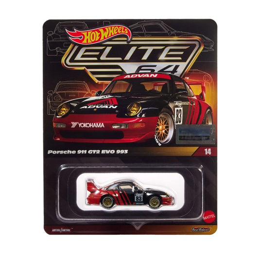 Hot wheels Porsche 911 GT2 EVO 993 Elite 64-HWR94