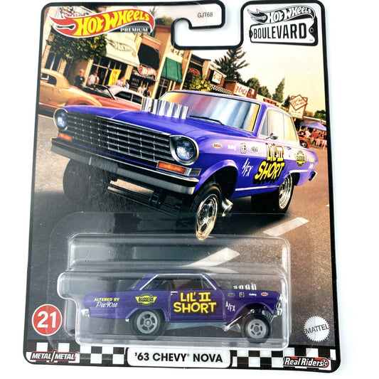 Hot wheels 63 CHEVY NOVA GJT68-21-GRL99