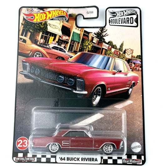Hot wheels Boulevard 64 BUICK RIVIERA GJT68-23-GRL95