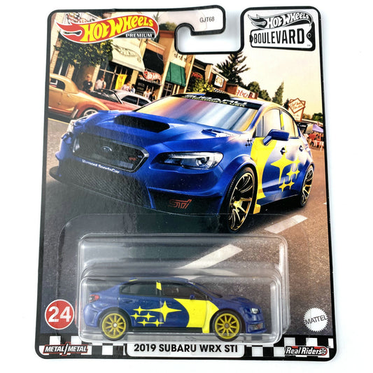 Hot wheels Boulevard 2019 SUBARU WRX STI GJT68-24-GRL97
